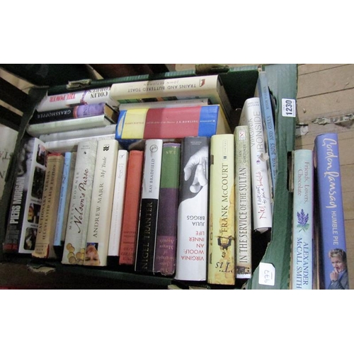 1230 - BOX OF VARIOUS BOOKS