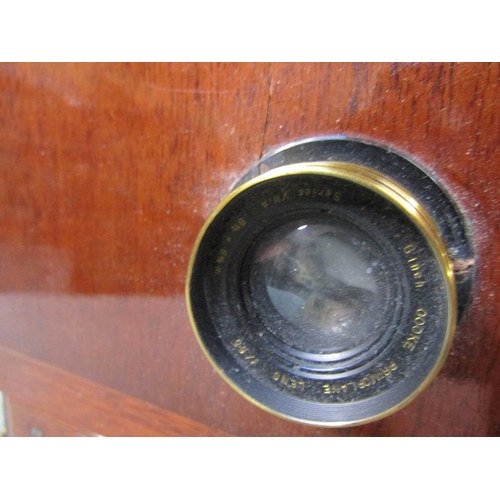 1273 - EDWARDIAN BOX CAMERA, 26CM W