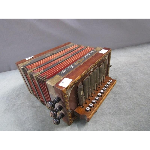 1276 - LUDWIG ACCORDIAN, 30CM W CLOSED