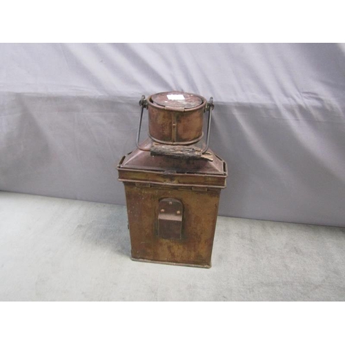 1332 - CARRIAGE LANTERN, 40CM H