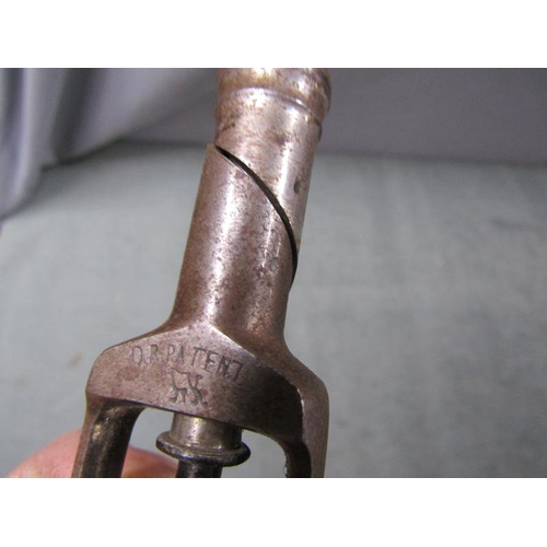 1398 - TWO VINTAGE CORKSCREWS - LONGEST 20CM L