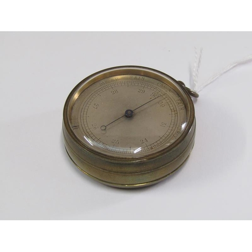 1411 - VICTORIAN POCKET BAROMETER