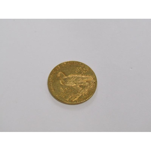 1433 - UNITED STATES INDIAN HEAD GOLD QUARTER EAGLE COIN