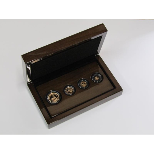 1436 - BOXED SET OF SOUTH AFRICAN MINT KRUGER FRACTIONAL FOUR COIN SET 2019 CONTAINING QUARTER OUNCE, ONE T... 