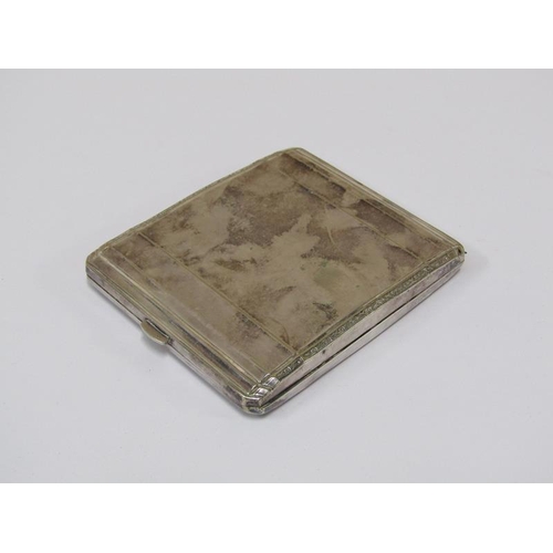 1466 - SILVER PLATED CIGARETTE CASE