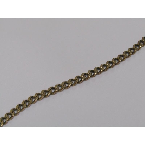 1537 - 9ct CHAIN 46cms TOTAL 8.9G