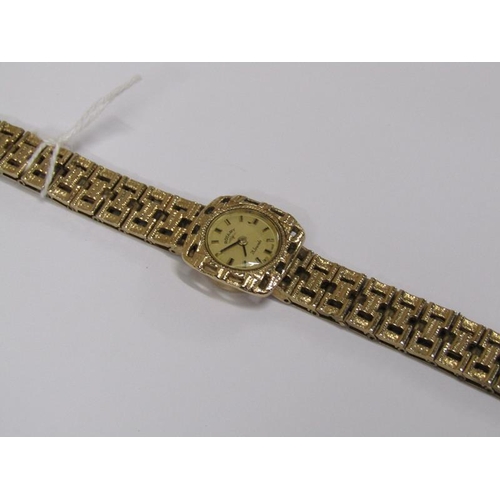 1541 - 9ct ROTARY LADIES WATCH, 27g IN TOTAL