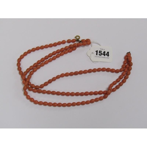 1544 - CORAL NECKLACE