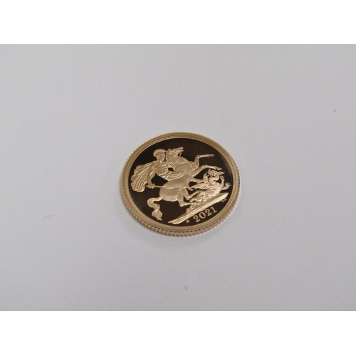 1563 - 2021 GOLD PROOF COIN - THE SOVEREIGN