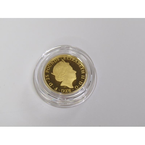 1573 - 2021 UK 1/4oz GOLD PROOF COIN