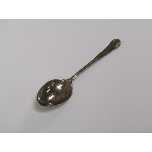 1584 - SET OF SIX SILVER TEASPOONS