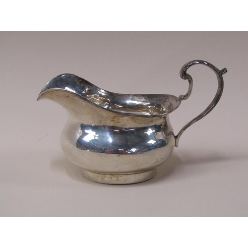 1586 - SILVER TWO HANDLED PORRIGER; POT; JUG