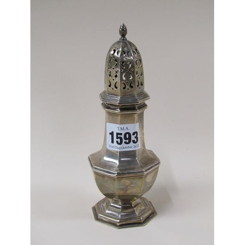 1593 - SILVER SUGAR SHAKER