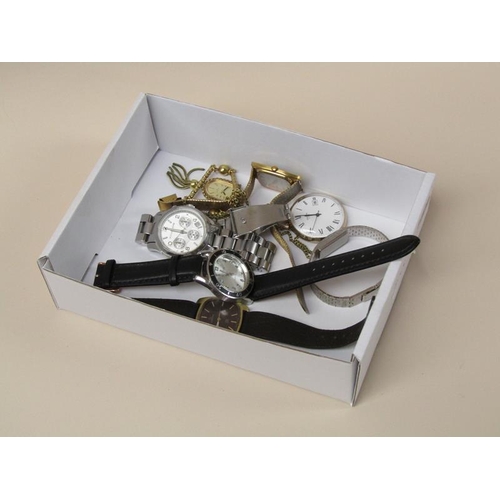 1609 - BOX OF WATCHES TO INC. MICHAEL KORS AND CERTINA