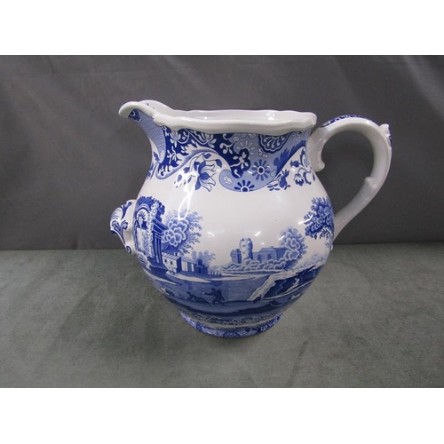 1824 - LARGE SPODE ITALIAN PATTERNED JUG 30cms H