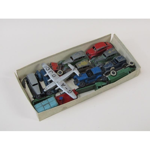 1630 - BOX OF DINKY VEHICLES AND PLANES