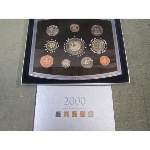 1695 - COINS FOR THE NEW MILLENIUM UK PROOF SET