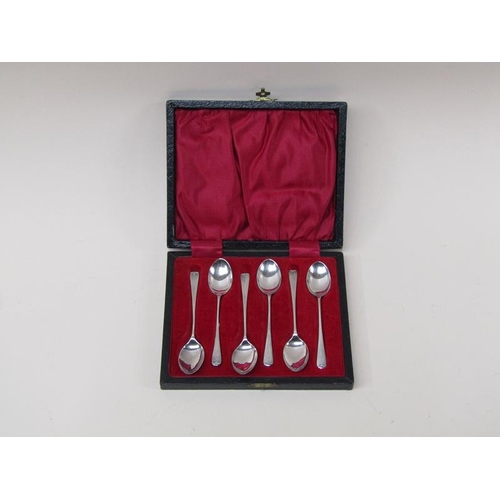 1678 - STERLING SILVER SPOON AND THREE BOXES OF SILVER SPOONS