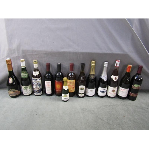 1227 - BOX OF WINE AND OTHER ALCOHOL