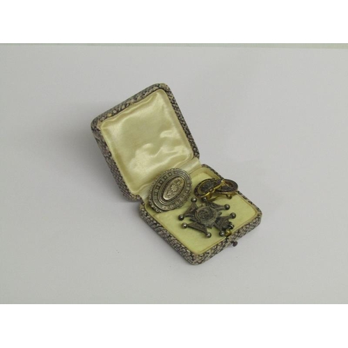 1558 - SILVER BROOCH, SILVER PENDANT AND TWO BRITISH LEGION BADGES