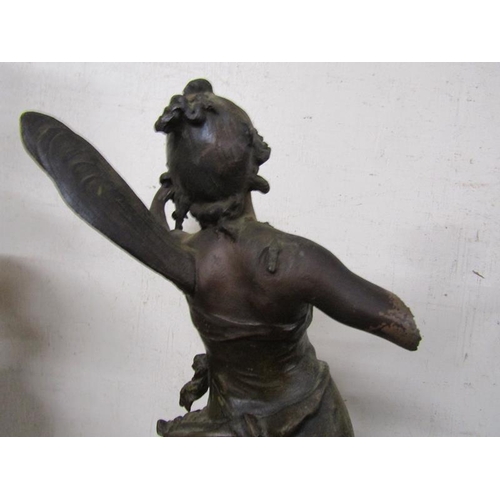 3 - TWO LATE 19C SPELTER FIGURES