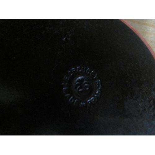 79 - LE CREUSET AND AGA FRYING PANS