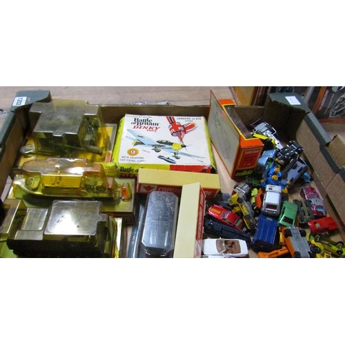 1202 - BOXED AND UNBOXED DIECAST VEHICLES, DINKY PLANES ETC.