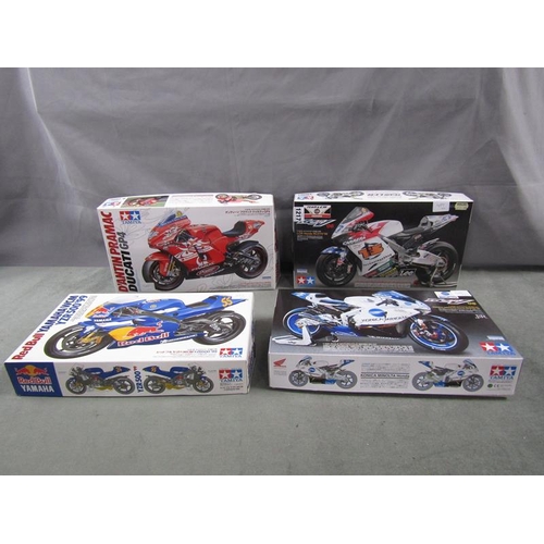 1217 - TAMIYA MODEL KITS - RACING MOTORBIKES