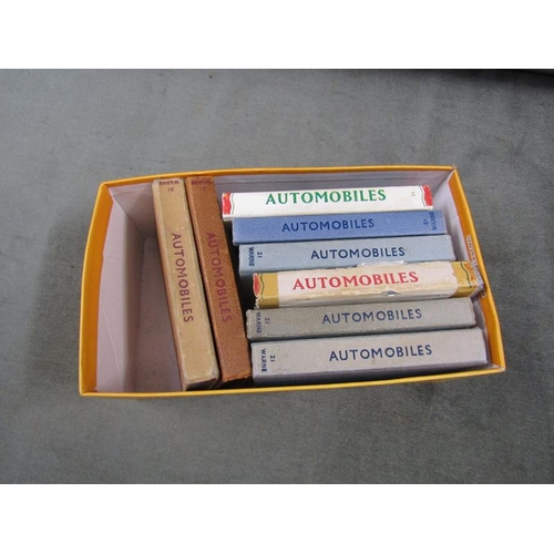 1232 - EIGHT BOOKS, OBSERVER BOOKS - AUTOMOBILES PUBLISHED BY WARNE, ONE BOOK FIRST EDITION- 9.5cms W