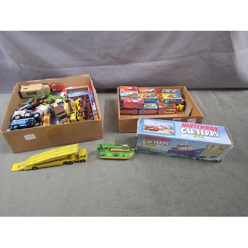 1242 - BOXED AND UNBOXED DIECAST MODEL VEHICLES TO INC. MATCHBOX