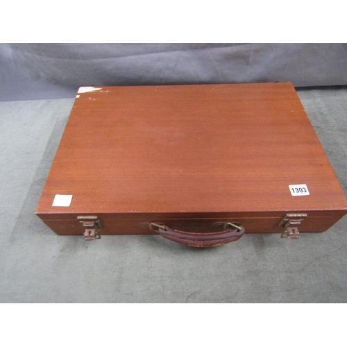 1303 - HARMONIUM IN FITTED BOX