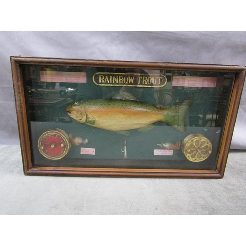 1277A - F/G WALL MOUNTED DISPLAY - RAINBOW TROUT