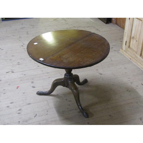 1915 - GEORGIAN OAK TRIPOD TABLE