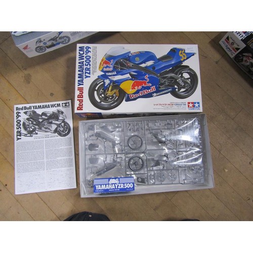 1217 - TAMIYA MODEL KITS - RACING MOTORBIKES