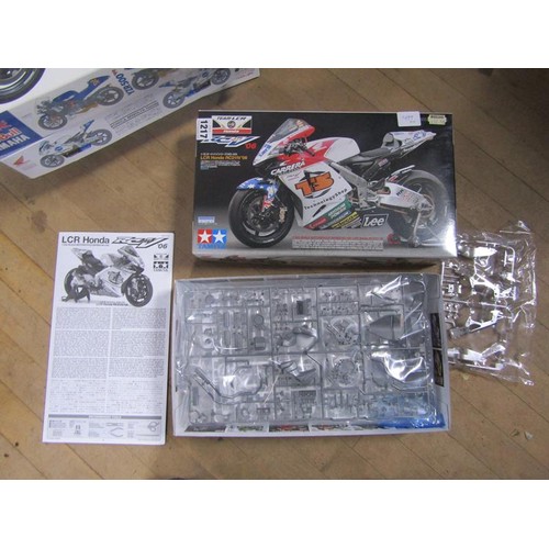 1217 - TAMIYA MODEL KITS - RACING MOTORBIKES