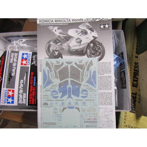 1217 - TAMIYA MODEL KITS - RACING MOTORBIKES