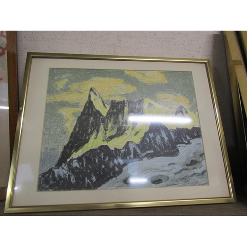 140 - FRAMED COLOURED AND SIGNED ENGRAVINGS ANTHONY HALL