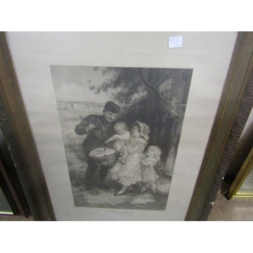 145 - LATE VICTORIAN BLACK AND WHITE ENGRAVINGS