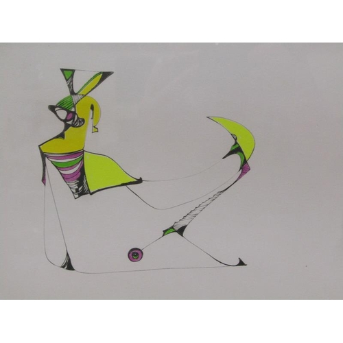 1123 - LENOR FINI - LE TEMPS DE LA MUE, TWO F/G LIMITED EDITION PRINTS OF A RUN OF 185, EACH F/G, 20CM X 27... 