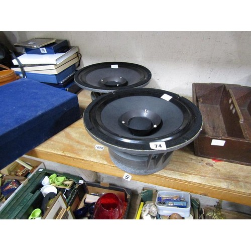 74 - GOODMAN HI-FI SPEAKERS