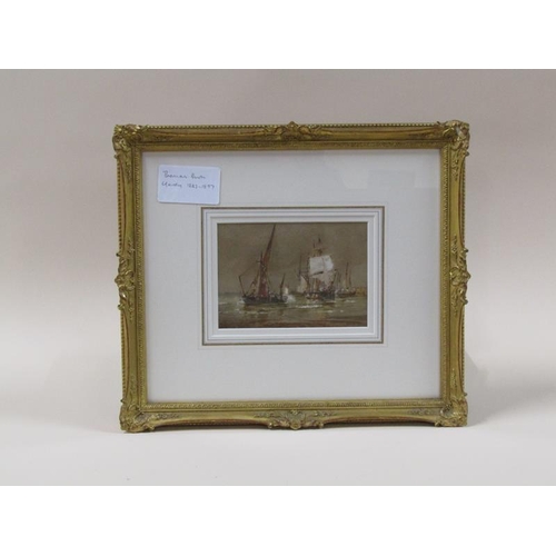 1223 - A pair, Thomas Bush Hardy 1842/1897 - Margate & Scheveningen, watercolours, signed and titled, frame... 