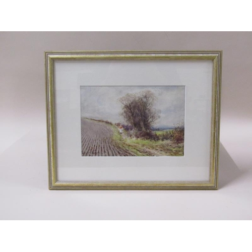 1234 - A Molyneux Stannard - Been Shopping, signed watercolour, framed and glazed, 16cm x 23.5cm.