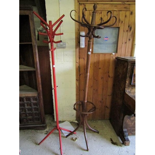 801 - TWO HAT AND COAT STANDS