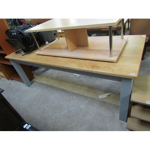 842 - LARGE DINING TABLE