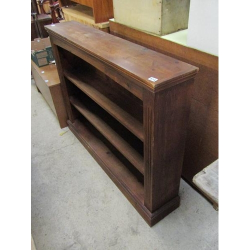 874 - PINE BOOKCASE