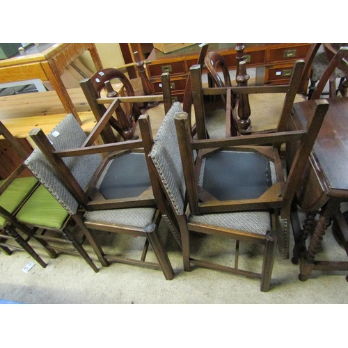 879 - FOUR DINING CHAIRS