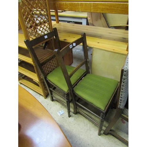 880 - TWO SALON CHAIRS