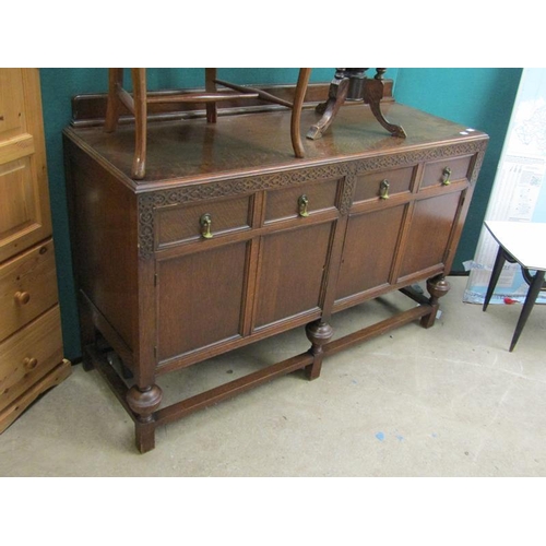 964 - 1930s OAK SIDEBOARD