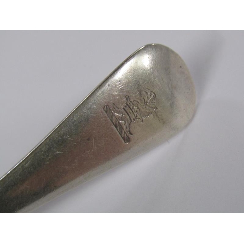 1751 - A set of six silver table spoons, London 1801/03, 12.7ozt, approx. 22cm l.