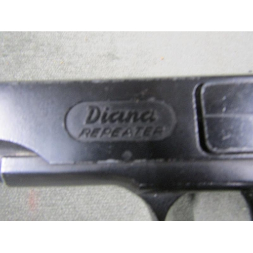 1446 - Diana repeater BB gun, 22cms l